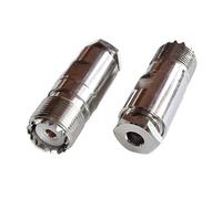 1PC Connettore Presa PL259 SO239 UHF Femmina Morsetto A Saldare for RG58 RG142 RG223 RG400 LMR195 50-3 Cavo In Ottone Adattatore Coassiale RF