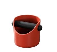 1PC Contenitore Per Bussare Per Caffè Espresso Con Base Antiscivolo Bancone Per Bar Per Caffè Versare E Conservare Utensili Da Caffè Accessori Per Bar Da Caffè Scatola Per Bussare Macinata(Red)