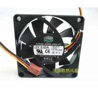1PC Cooler Master A7020-43RB-3AN-PI DC12V 0.43A 7CM three-wire cooling fan