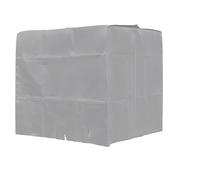 1PC Copertura del Serbatoio Giardino Esterno Copertura Impermeabile 1000 Litri IBC Contenitore di Acqua Piovana Ton Barile Sole Foglio Protettivo Antipolvere coperture(Silver)