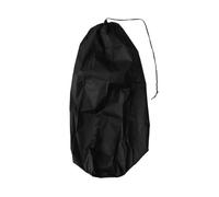 1PC copertura for sedia pieghevole da giardino for esterni for mobili terrazza for for spiaggia protezione antipioggia antipolvere Per Lettino Solare(Black-Small)