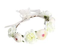 1pc copricapo di fiori for la sposa corona di fiori fascia fasce floreali corona di fiori hippie corona di fiori boho fascia for capelli fiore cerchio for capelli diadema fascia da sposa ghirlanda di