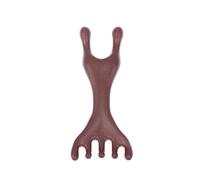 1Pc Corpo in Legno Massaggio Meridiano Dente Largo Pettine Viso Occhio Spalla Collo Pettine Terapia per Agopuntura Circolazione Sangue Strumento per Massaggio Guasha