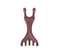 1Pc Corpo In Legno Meridiano Massaggio Dente Largo Pettine Viso Occhio Spalla Collo Agopuntura Terapia Circolazione Sangue Guasha Strumento