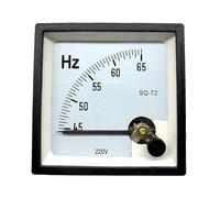 1Pc CP-72 CZ-72 SJ-72 SQ-72 AC 110V 220V 380V Tabella di frequenza/Hz meter/Hertz meter 45-55Hz 45-65Hz 55-65Hz(45-65Hz,380V)