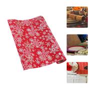 1pc Creative Christmas Tovande Table Flag di Xmas Snowflake Table Decoration