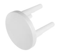 1pc Creative Plastic Plastic Small Bass Baglie Anti-Slip Round sgabello (bianco)