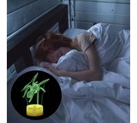 1Pc Creative Spider Lamp Colorful Night Light Decorazione di Halloween (senza