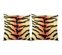 1PC Creative Throw Pillowcase decorativo Tiger Stripes Stripes Cover Cuscino