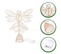 1pc creativo albero di natale Adornamento dell'ardore del topper della lampada