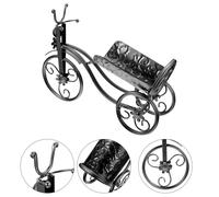1pc creativo bici a forma di vino rosso cremagliera in metallo rack per la casa