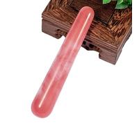 1pc cristallo di pietra di quarzo rosa naturale bastone da massaggio Yoni cristalli bianchi bacchetta Yoni bacchetta da massaggio for il corpo delle donne massaggiatore for il viso Collezioni di casa