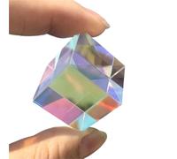 1Pc cubo di vetro prisma dicroico
