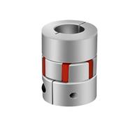 1PC D30 L35 Giunto flessibile a morsetto for albero di accoppiamento CNC, dimensioni albero a ganascia, coppie D30L35 da 8/10/12/14/16 mm(12x14)