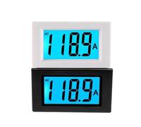 1PC D85-240T 220V380V AC 1A20A Piccolo amperometro AC 220V380V AC 1A20A50A100A200A Rilevatore di corrente amperometro digitale trasparente e retroilluminato(W 200A transformer)