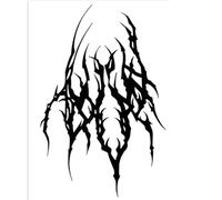 1Pc Dark and Cool Waterproof Temporary Tattoo Stickers, Long-lasting Waterproof for One to Two Weeks, Fake Tattoo for Arm, Leg.(Kj281(2pcs))
