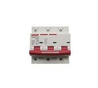 1pc DC 1000V 3P Solar Mini Circuit Breaker Interruttore di protezione da sovraccarico 80A 100A 125A DC1000V MCB for impianto fotovoltaico(100a)