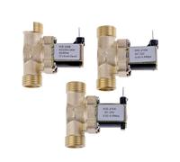 1PC DC 12V 24V AC 220 G1/2 '' Elettrovalvola elettrica in ottone for scaldabagno solare Rapido e sensibile(AC220)