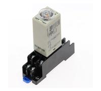 1pc DC 24V 0-30 Minute Power-on Delay Rotary Knob DPDT Timer Timing Time Relay H3Y-2 With Base Socket PYF08A WERQKJXCZ