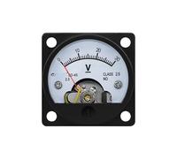 1pc DC Amperometro Puntatore analogico Strumento di prova elettrica Tester di corrente Accessori Installazione semplice(DC 10A)