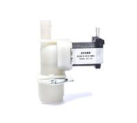 1pc DC12V 24V AC220V Valvola Elettromagnetica Acqua di Plastica Normalmente Chiusa Valvola di Scarico Dell'acqua Elettrico Solenoide di Ingresso Dell'acqua(220 Volt)