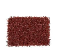 1PC Decorazione del Prato 40X60cm Artificiale Milano Erba Tappeto Erboso Simulazione Piante di Plastica Prato Hotel Casa Matrimonio Sfondo Muro(Burgundy2)