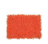 1PC Decorazione del Prato 40X60cm Artificiale Milano Erba Tappeto Erboso Simulazione Piante di Plastica Prato Hotel Casa Matrimonio Sfondo Muro(Orange)
