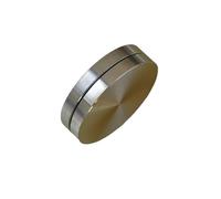 1pc Del Basamento Della Torta Giradischi Tavola Rotante Piastra di Base Cuscinetto Girevole Axledecorating Swivelrotary Turner for La Glassa Trasparente Armadio(SilverDia 60mm)