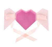 1pc delicato scatola da regalo a forma di cuore confezione regalo romantico