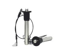 1pc di perno di blocco a sfera con molla con diametro 4mm/5mm, perno di sicurezza a sblocco rapido in acciaio inox con cordino anti-smarrimento utilizzato per altoparlanti line array, 4x30mm