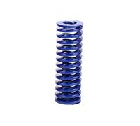 1PC Diametro esterno 40mm interno 20mm Lunghezza 40-300mm Giallo/Blu/Rosso/Verde/Marrone Carico pesante Spiral Stamping Stampo a compressione Die Spring(40x20x80mm,Blue)
