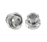 1pc DIN11851 Weld Male to 1.5" Tri Clamp Adapters DN40（TC 50.5mm）Welding Liner&Nut x TC Fittings