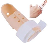 1pc Dito Stecca Mallet Supporto Dito Dito Stecca Tutore Supporto Dito In Plastica Protezione per Dito Regolabile ImmobilizzatoreIntelligenza pratica.