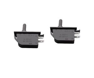 1PC DLS-A interruttore di controllo della porta del frigorifero con spia di controllo, solitamente aperto e premuto 1A250V Maniglia 13 lunghezza