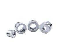 1pc DN15 to DN8 Bushing Pressure Reducer Bushing BSP Male to Female Hexagon Reducing SS304 Fitting