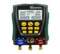 1pc DY517 Manometro digitale del collettore Refrigerazione Tester del collettore di pressione del vuoto Misuratore di temperatura Tester della valvola Kit di strumenti