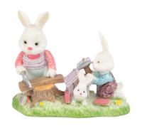 1PC Easter Miniature Landscaping Decor Chic Gardening Landscaping Rabbit Doll