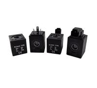 1pc EC04W Elettromagnete A tre alberi Pompa Gru for camion Motore raffreddato ad aria Bobina Vincitore Plug-in Valvola Valvola di inversione DC12V/24V/26V/AC220(DC12V 3pin)