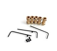 1Pc electronic starter Shaft Coupling 2mm/2.3mm/3mm/3.17mm/4mm/5mm electronic starter Copper Shaft Coupling Coupler Connector electronic starter Couple Transmission NWPNLXEA(3.17mm - 4mm)