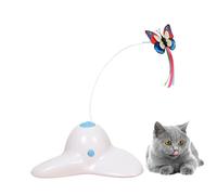 1pc elettrico rotante Pet Cat Toys Interactive Teaser Gatti giocattolo senza