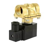 1pc Elettrovalvola Ottone 1/2 "10 Bar Elettrico Chiuso Acqua Valvola AC 220V per Aria, Acqua, Olio e Sostanze Neutre