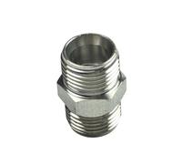 1pc Equal Reduce M8x1 Metric Male 304 Stainless Steel Hex Pipe Fitting Adapter