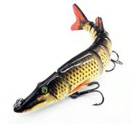 1pc Esche Da Pesca Per Trota Spigola, Esche Da Nuoto Multi-snodo, Esche Da Pesca A Matita Con Ami Vmc/bkk, Kit Di Esche Realistiche Per Spigole D'acqua, Esche Da Pesca In Alto Mare A Lancio Lungo D'ac