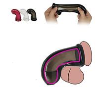 1PC esterno morbido adesivo J-J Set anello in silicone da uomo - colori casuali