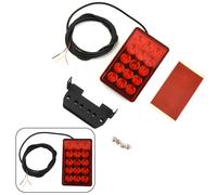 1pc F1 Stile 15 LED Posteriore 3rd Terzo Strobo Lampeggiante Freno Stop Faro