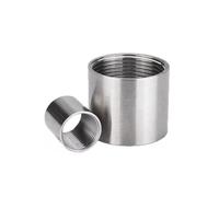1PC Female Thread On Both Sides 1-1/2" BSP Female Threaded 304 Stainless Steel Water Pipe Fittings