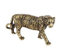 1pc Figurina decorativa a forma di tigre Ornamenti fermacarte per la casa
