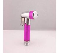 1PC Fiore Aspersed Soffione doccia Accessori per il bagno Plastica ABS Pistola Bidet WC WC Doccia igienica ugello di lavaggio, rosa