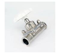 1PC Fit Tube OD 15mm 316 Stainless Steel Ferrule O.D 50.5mm Tri Clamp Diaphragm Valve