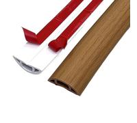 1PC Floor Wire Cover Power Cable Protector Extension Electric Wire Duct Slot Cable Sleeves Hider(2m)